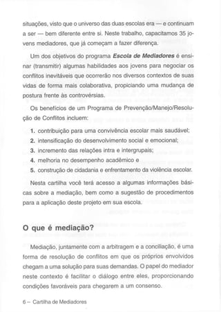 Cartilha de mediadores