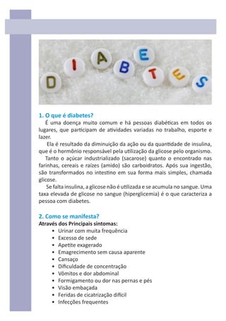 O Que é Diabetes Pdf O Que é Diabetes Pdf