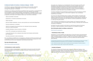 9 10
h) Sistema de Gestão de Convênios e Contratos de Repasse – SICONV
O SICONV foi criado por determinação do Tribunal de Contas da União, constante
dos Acórdãos 788/2006 e 2066/2006, ambos do Plenário, e está disciplinado
no artigo 13 do Decreto n° 6.170/2007.
Consiste em um sistema de informática em plataforma web que permite o acompanhamento
on-line de todas as transferências voluntárias e outros atos utilizados para transferir
recursos federais a outros órgãos/entidades, entes federados ou entidades do setor privado,
e que pode ser acessado por qualquer cidadão via rede mundial de computadores. Contém
as seguintes informações, além daquelas relativas aos instrumentos celebrados:
-	 dados da entidade convenente;
-	 parlamentar e a emenda orçamentária (se houver);
-	 objeto pactuado;
-	 plano de trabalho detalhado, inclusive custos previstos em nível de item/etapa/fase;
-	 recursos transferidos e a transferir;
-	 status do cronograma de execução física com indicação dos bens adquiridos,
	 serviços ou obras executados;
-	 licitações realizadas e lances de todos os licitantes;
-	 nome, CPF e localização dos beneficiários diretos;
-	 a execução financeira com as despesas executadas discriminadas analiticamente
	 por fornecedor; e
-	 formulário destinado à coleta de denúncias.
Em 1° de setembro de 2008 tornou-se obrigatória a utilização do Portal de Convênios para
a celebração, liberação de recursos, acompanhamento da execução e prestação de contas
de transferências de recursos repassados voluntariamente pela União.
Para mais informações acesse:
https://www.convenios.gov.br/portal.
3.2 Orientações de caráter específico
Encontram-se abaixo orientações para a continuidade da execução de ações financiadas
com recursos federais dos Ministérios da Saúde, Educação e Desenvolvimento Social e
Combate à Fome.
a) Recursos do Fundo Nacional de Saúde – FNS
O Fundo Nacional de Saúde na qualidade de agente financeiro do Sistema Único de Saúde –
SUS realiza transferências de recursos para os municípios diretamente ao Fundo de Saúde.
De acordo com o disposto na Lei Complementar 141, de 13 de janeiro de 2012, essas
transferências são realizadas de forma regular e automática quando tratar-se de
transferência obrigatória, entendida como aquela cujo montante foi pactuado na
Comissão Intergestores Tripartite, aprovado pelo Conselho Nacional de Saúde e
informado aos Conselhos de Saúde e Tribunais de Contas de cada ente federado e
destinado ao custeio das ações e serviços públicos de saúde.
As demais transferências são realizadas aos respectivos Fundos de Saúde dos estados
e municípios mediante convênio ou instrumento congênere e são consideradas
transferências voluntárias.
Os recursos da União transferidos para os estados, Distrito Federal e municípios para
ações e serviços públicos de saúde serão depositados e mantidos em conta-corrente
específica aberta para este fim, em instituições financeiras oficiais federais e deverão ser
movimentados exclusivamente por meio eletrônico conforme estabelecido no Decreto
n° 7.507 de 27 de junho de 2011.
A não instituição e funcionamento do Fundo de Saúde e do Conselho de Saúde, bem
como a não elaboração do Plano de Saúde, podem restringir a realização das transferências
voluntárias e obrigatórias.
No âmbito municipal a direção do SUS deve ser exercida pela respectiva Secretaria
de Saúde, ou órgão equivalente, conforme disposto na Lei Orgânica da Saúde.
Mais informações podem ser obtidas na internet em:
http://www.fns.saude.gov.br.
- Transferências Fundo a Fundo
Atualmente, os recursos federais são organizados na forma dos blocos de financiamento
conforme dispõe a Portaria n° 204, de 29 de janeiro de 2007 e são transferidos fundo a
fundo, consoante disposto na Portaria n° 2.485, de 21 de outubro de 2009, observando-se
também as especificidades das ações e dos serviços públicos de saúde pactuados
pelos gestores.
A comprovação da aplicação dos recursos transferidos diretamente do Fundo Nacional de Saúde para os fundos
municipais de saúde far-se-á, de acordo com o art. 6° do Decreto n° 1.651 de 28 de setembro de 1995:
- para o Ministério da Saúde mediante relatório de gestão, aprovado pelo respectivo Conselho de Saúde, e
- para o Tribunal de Contas a quem o executor estiver jurisdicionado.
- Contratos de Repasse
Os contratos de repasse são firmados pelas Instituições Financeiras Federais, como
mandatárias da União e devem ser executados de acordo com as orientações contidas no
Manual de Cooperação Técnica e Financeira por meio de convênios e com os dispositivos
legais aplicáveis aos financiamentos federais da espécie.
 