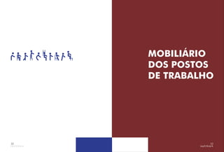 32
MOBILIÁRIO
DOS POSTOS
DE TRABALHO
33
 
