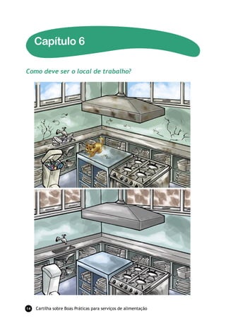 Capítulo 6

Como deve ser o local de trabalho?




14   Cartilha sobre Boas Práticas para serviços de alimentação
 