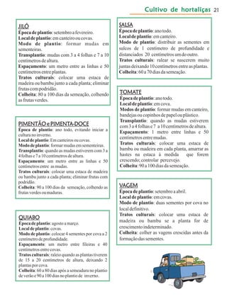 Cultivo de hortaliçasCultivo de hortaliçasCultivo de hortaliçasCultivo de hortaliçasCultivo de hortaliças 21
 