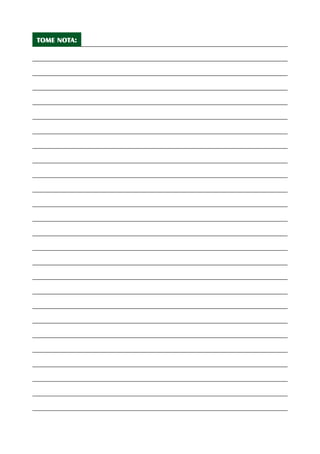 TOME NOTA:
 