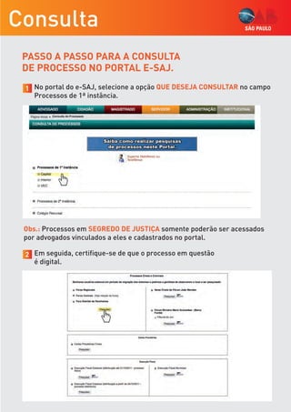 Cartilha peticionamento eletronico