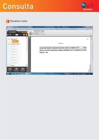 Cartilha peticionamento eletronico