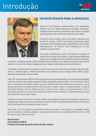 Cartilha peticionamento eletronico