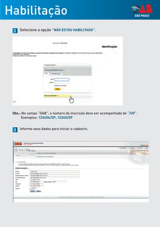 Cartilha peticionamento eletronico