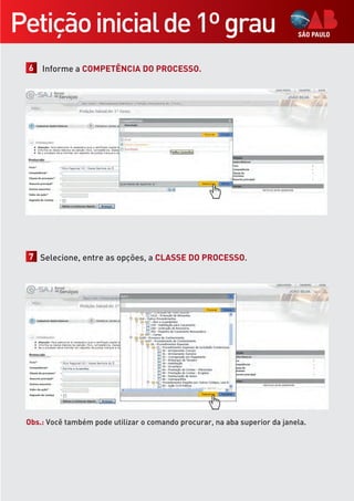 Cartilha peticionamento eletronico