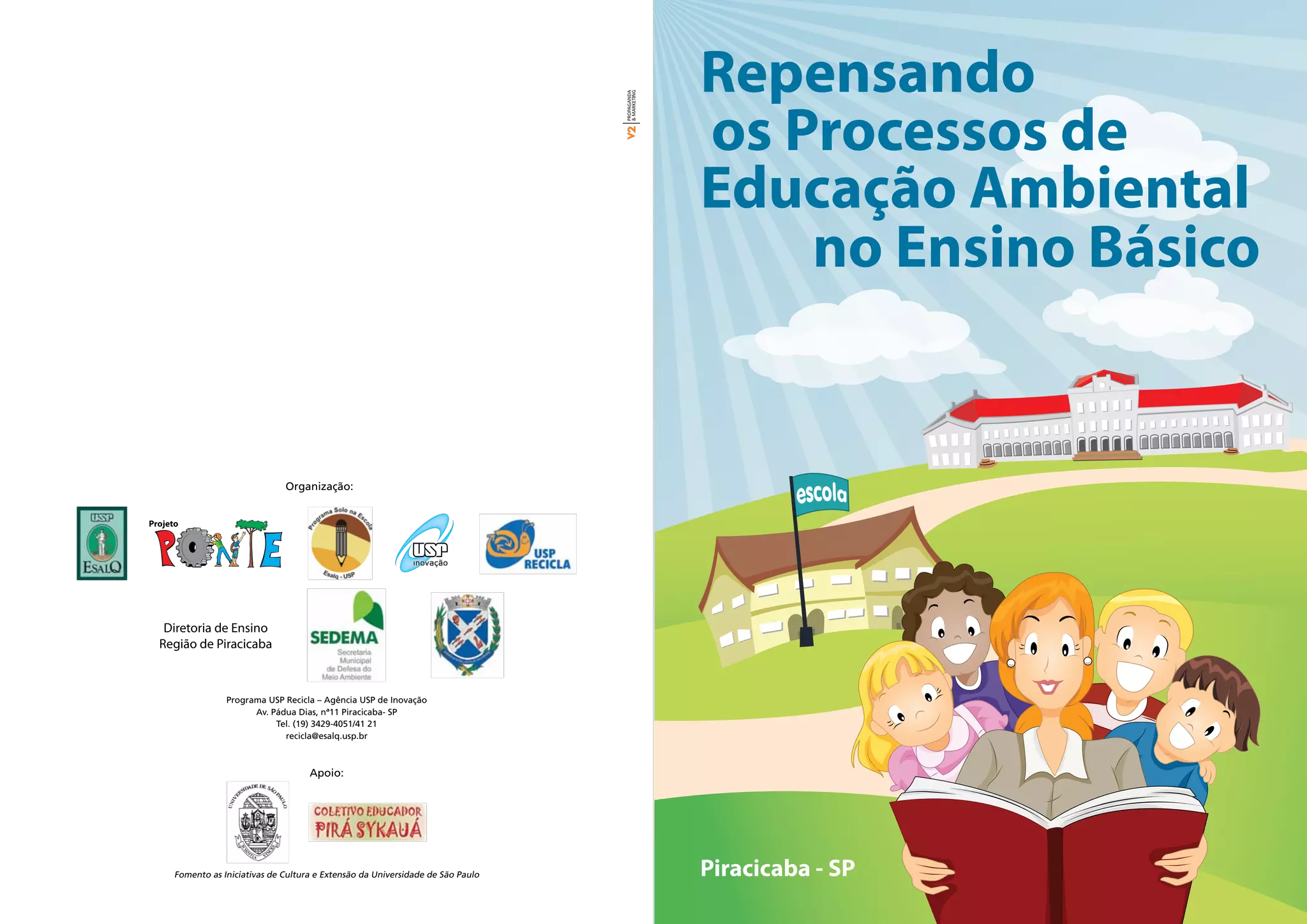 Cartilha Repensando os Processos de Educação Ambiental no Ensino Básico ...