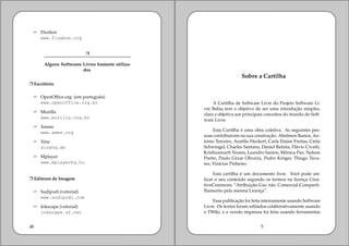 Cartilha Software Livre