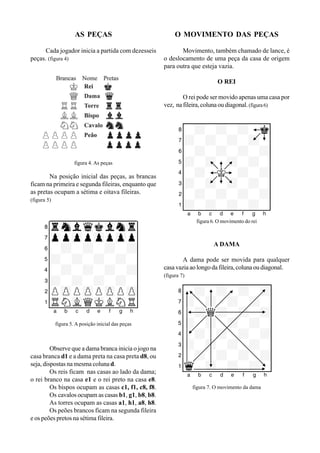 Xadrez para iniciantes: símbolos indicam o movimento das peças