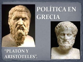 “PLATÓN Y
ARISTÓTELES”.
 