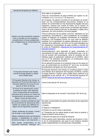 DEDUCCIONES Y ADICIONES PARA EL CALCULO DEL IMPUESTOS A LA RENTA | PDF