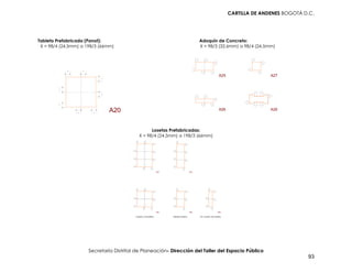 Cartilla andenes modificacion_07-06-2018 | PDF