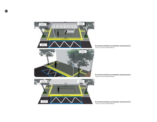 32
██ Superficies podotáctiles en paraderos. Esquema indicativo.
FUENTE: TALLER DEL ESPACIO PÚBLICO
██ Superficies podotáctiles en paraderos. Esquema indicativo.
FUENTE: TALLER DEL ESPACIO PÚBLICO
██ Superficies podotáctiles en paraderos. Esquema indicativo.
FUENTE: TALLER DEL ESPACIO PÚBLICO
 