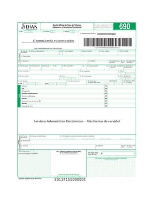 Instrucciones de
diligenciamiento
     Declaración
  de Importación




     2
 