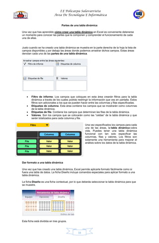 Cartilla de excel 10 grado | PDF