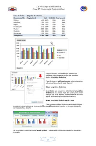 Cartilla de excel 10 grado | PDF