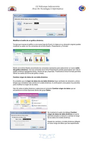 Cartilla de excel 10 grado | PDF