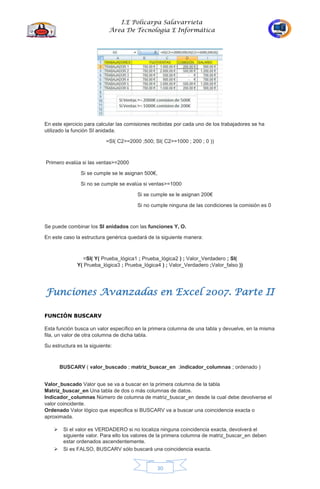 Cartilla de excel 10 grado | PDF