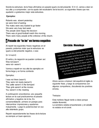 Cartilla de ingles para postprimaria | DOCX