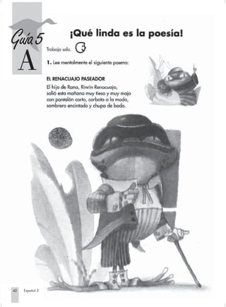 Guía 5
         A




      42
       42         Español 3
                   Español 3


Espanis3-Cart.1                42   2/2/03, 6:28 PM
 