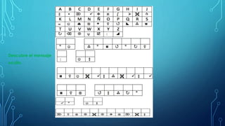 Descubre el mensaje
oculto
 