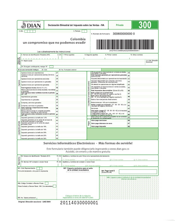 Declaracion De Iva A 241 O 2012 F 300 | formulario de declaracin del iva cartilla iva 2011 Declaracion De Iva A 241 O 2012 F 300 | formulario de declaracin del iva cartilla iva 2011