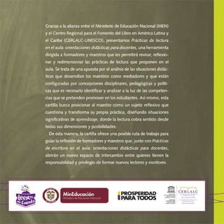 Prácticas de Lectura en el Aula 1