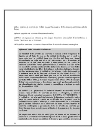 Cartilla ley 819 de 2003 | PDF