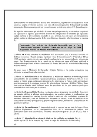 Cartilla ley 819 de 2003 | PDF