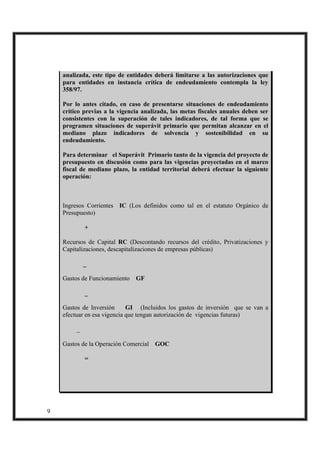 Cartilla ley 819 de 2003 | PDF