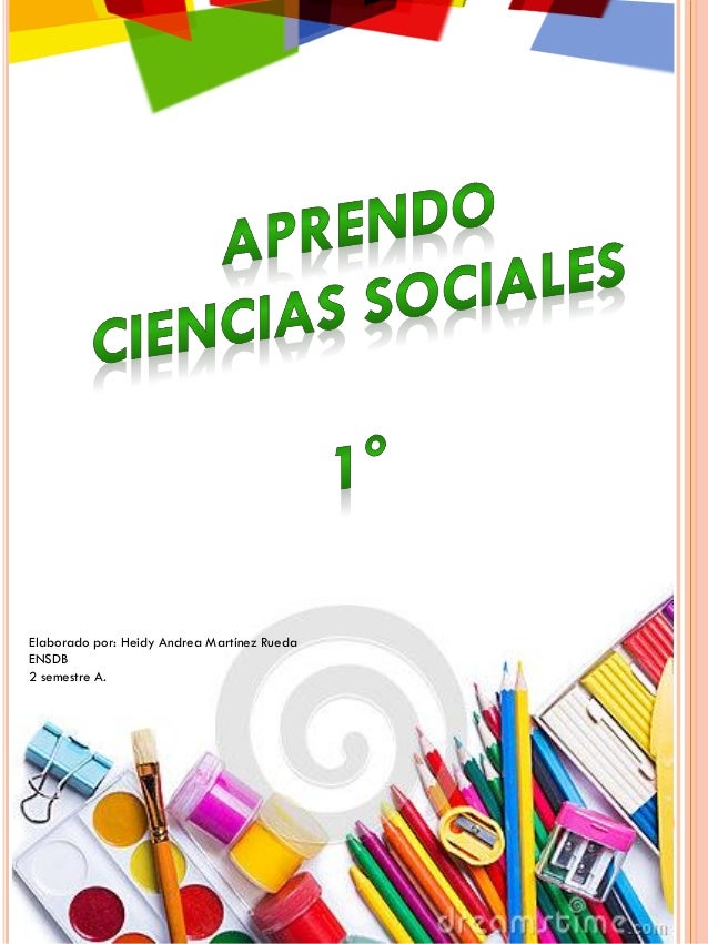 Cartilla De Sociales 1 Primaria
