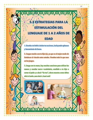 Cartilla pedagógica. estimulación del lenguaje en niños de 0 a 6 años | PDF