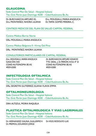 Cartilla plan de salud   hospital italiano Slide 124