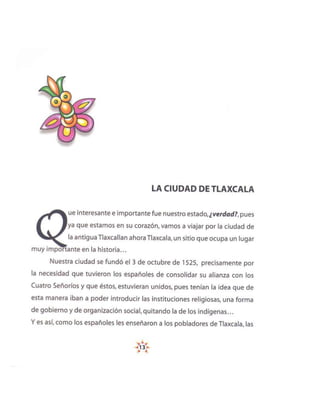 Cartilla turistica escolar tlaxcala