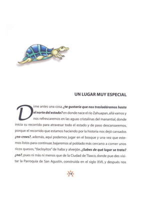 Cartilla turistica escolar tlaxcala