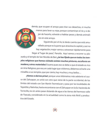 Cartilla turistica escolar tlaxcala
