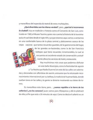 Cartilla turistica escolar tlaxcala