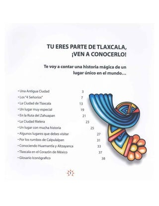 Cartilla turistica escolar tlaxcala