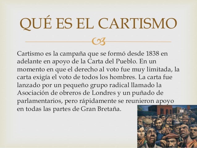 El cartismo
