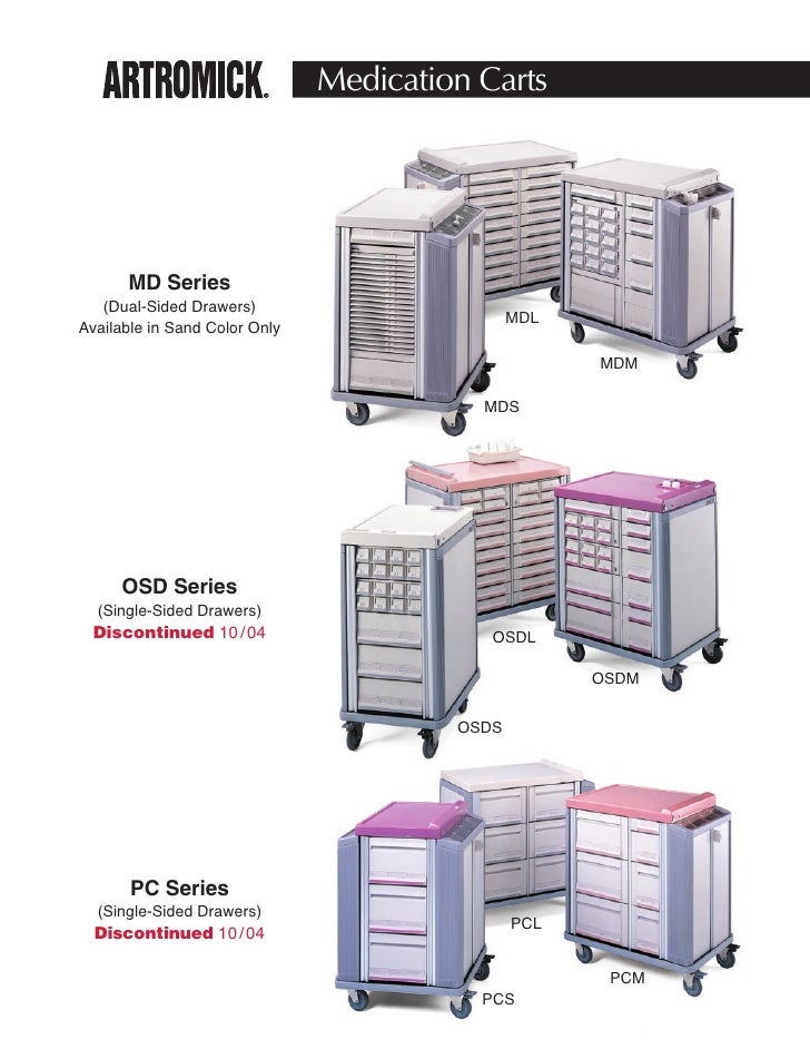 Artromick Cart Models for Hospital Computing Solutions