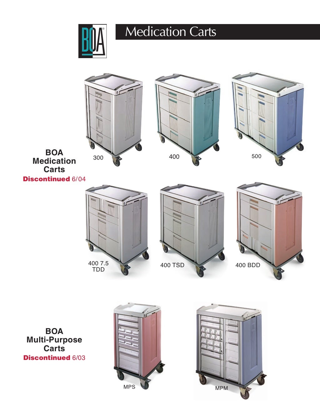 Artromick Cart Models for Hospital Computing Solutions