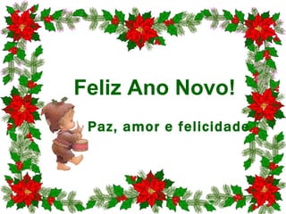 Cartão de feliz natal interativo