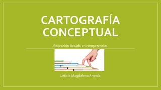 CARTOGRAFÍA
CONCEPTUAL
Educación Basada en competencias
Leticia Magdaleno Arreola
 