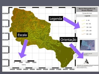 Orientação Escala Legenda 