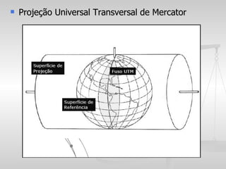    Projeção Universal Transversal de Mercator
 