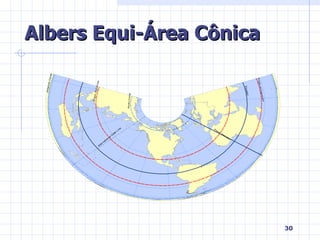 Albers Equi-Área Cônica 