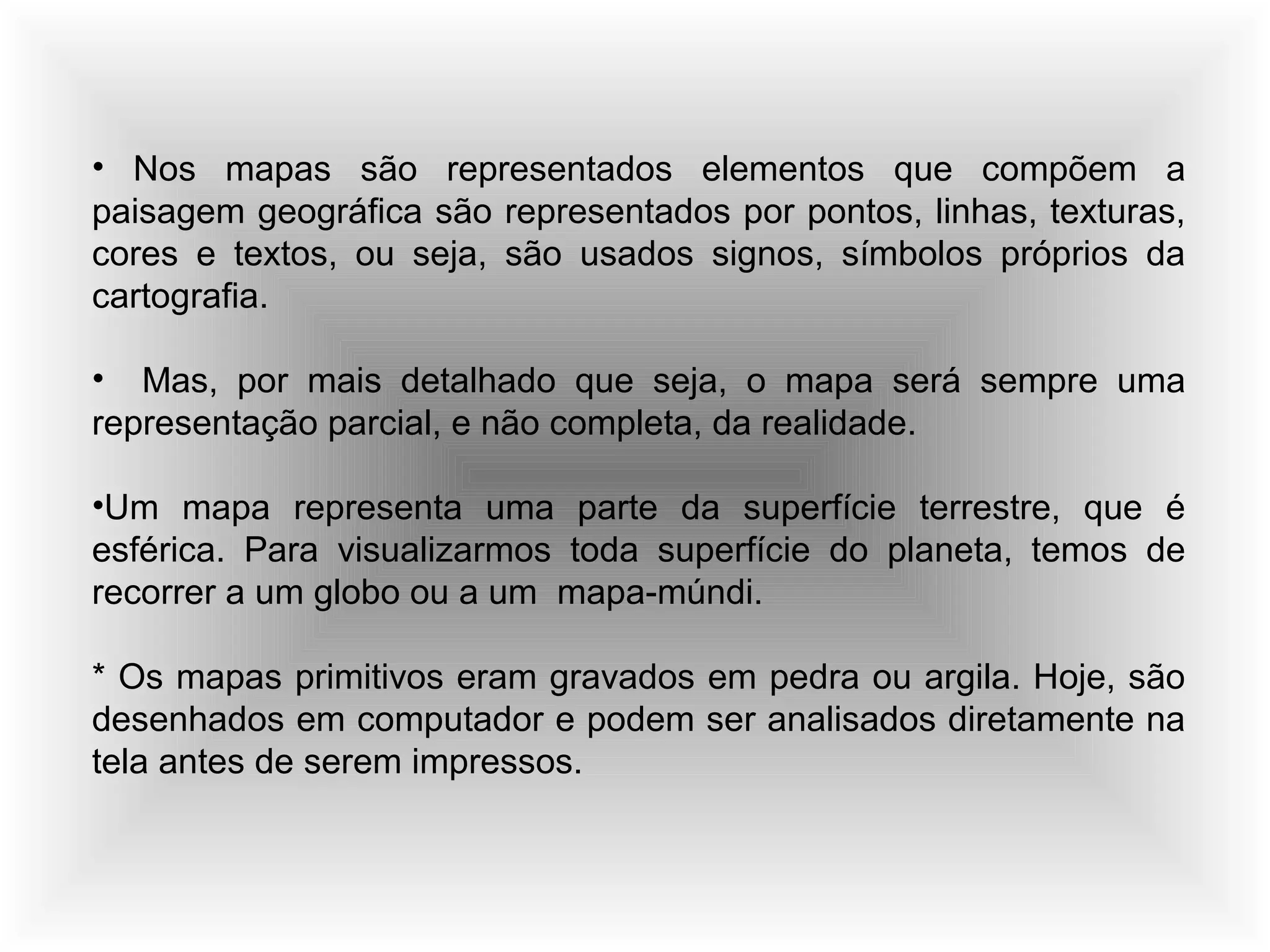 Cartografia a ciencia dos mapas | PPT