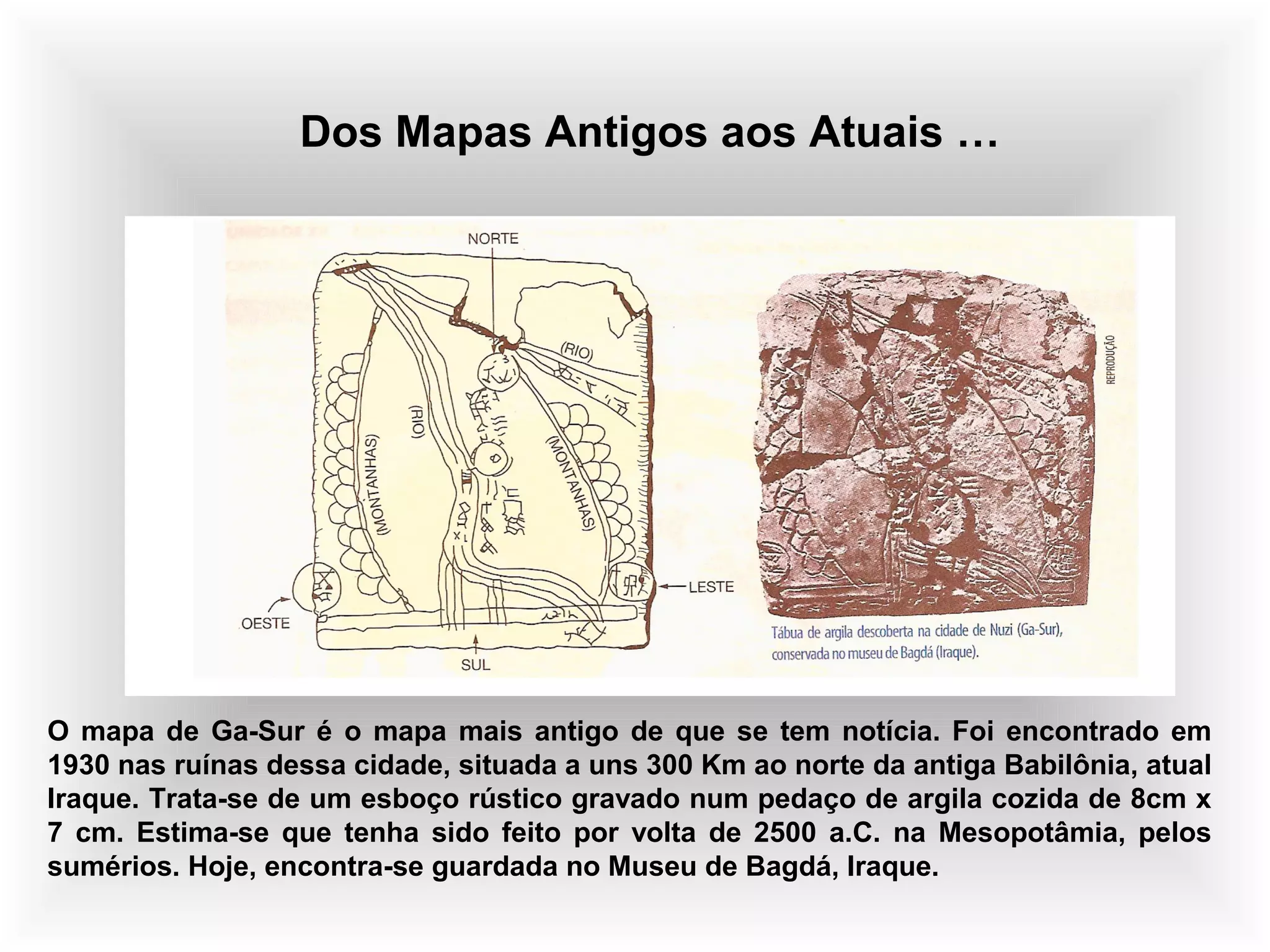Cartografia a ciencia dos mapas | PPT